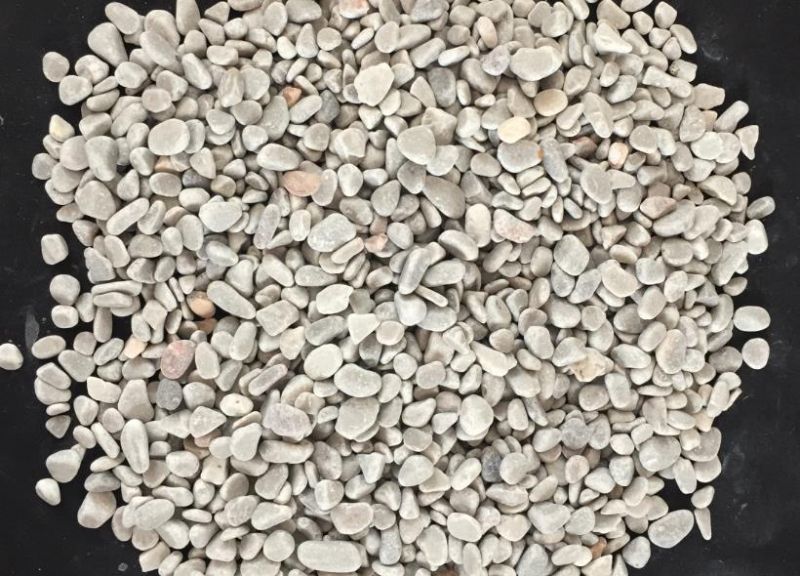 灰色砾石水洗石洗米石